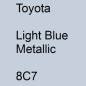 Preview: Toyota, Light Blue Metallic, 8C7.